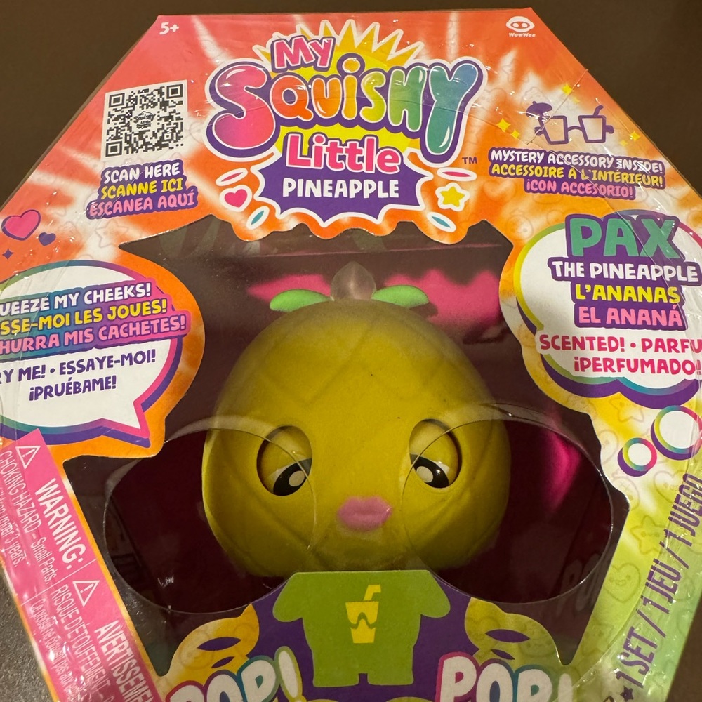 My Squishy Little Pineapple-Pax, An Interactive Toy